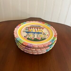 Mecurie’s 4‎ mini circus plates